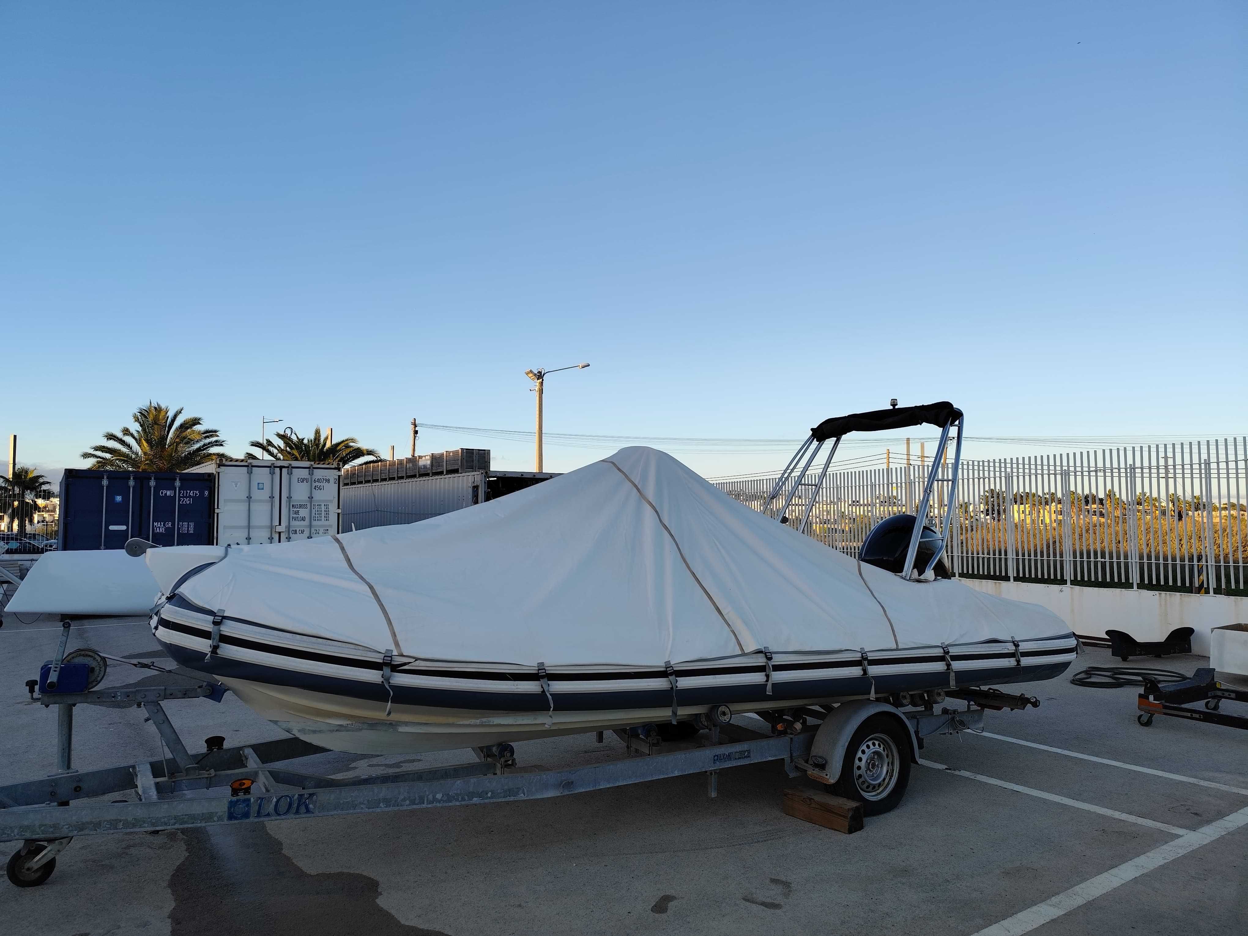 Semi-rígido recreio hydrosport RIB CAPELLI TEMPEST 600 + MERCURY 115HP