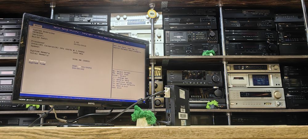 Комп'ютер Terra PC Nettop/Celeron 1007u/Ram 4Gb DDR3 /HDD No /БЖ но