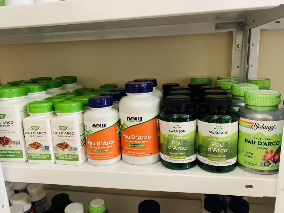 Ашваганда Псиллиум Хлорофилл Берберин Пау Дарко Магний Коллаген, БАД