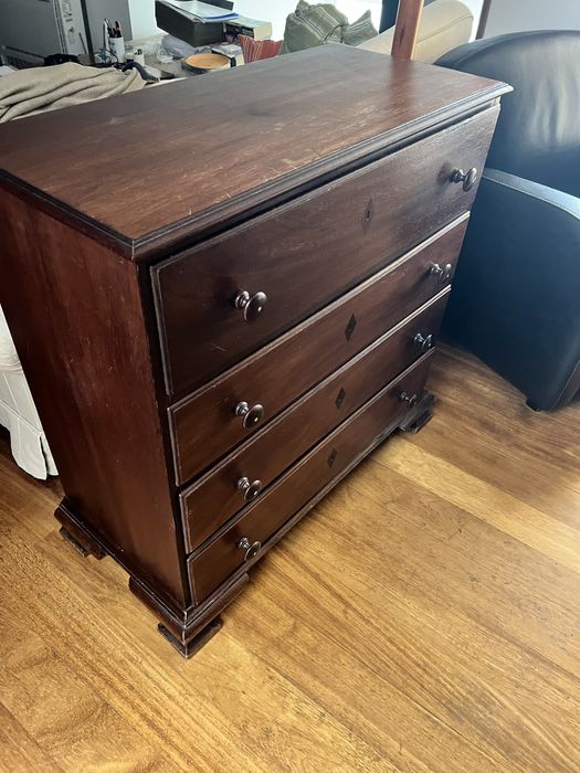 Escrivanhinha madeira macica