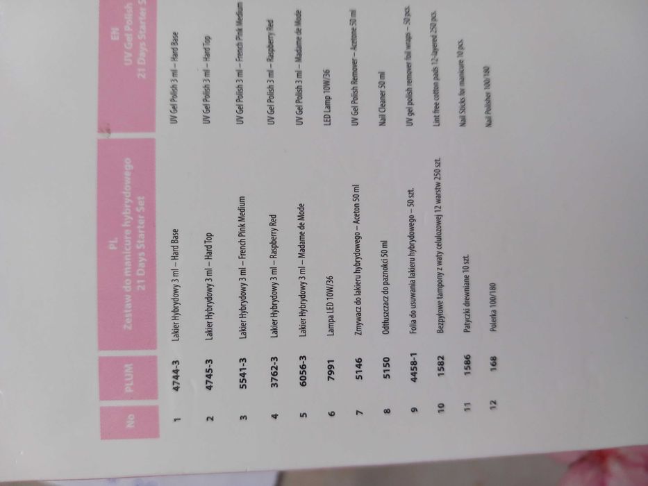 Manicure hybrydowy NEONAIL 21 Days Starter Set