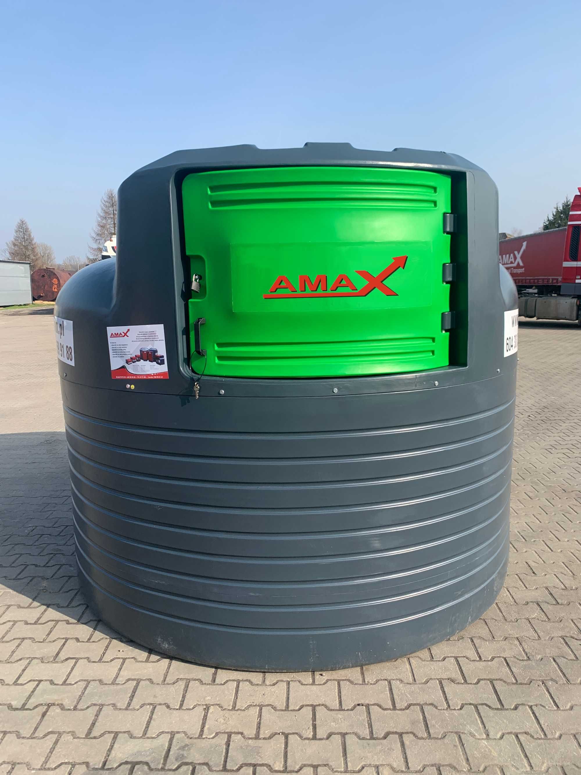 Zbiornik na paliwo 5000 l na ropę, olej napędowy, diesel AMAX promocja