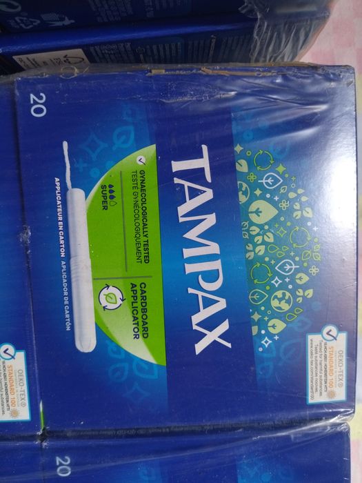 Тампони жіночі Tampax super та super plus для критичних днів