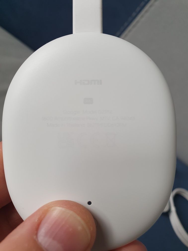 Google Chromecast 4K [GA01919-IT] Odtwarzacz Multimedialnyl