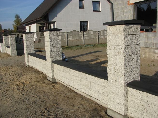 Ogrodzenia łupane
