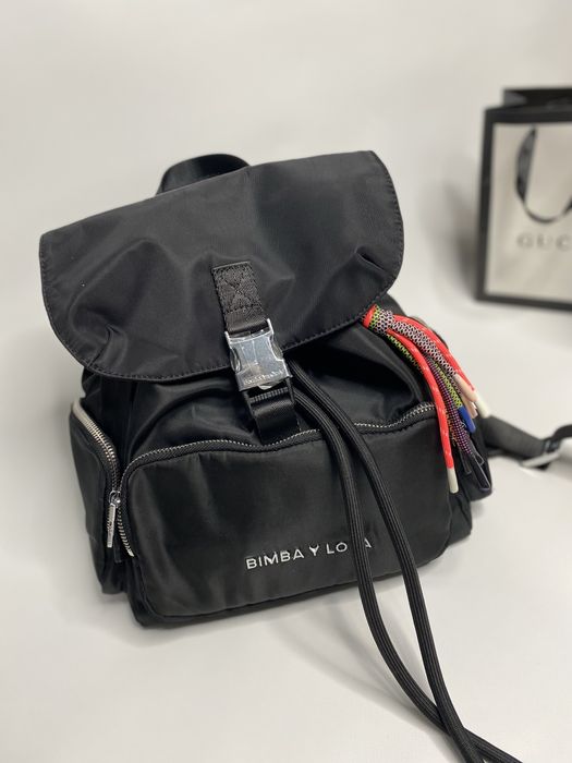 Нейлоновий текстильний рюкзак Diesel Bimba y lola zara