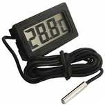 Termometr Elektroniczny Cyfrowy Precyzyjny Sondą Lcd Lodówki Akwarium