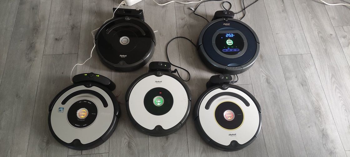 iRobot 5 sztuk uszkodzone
