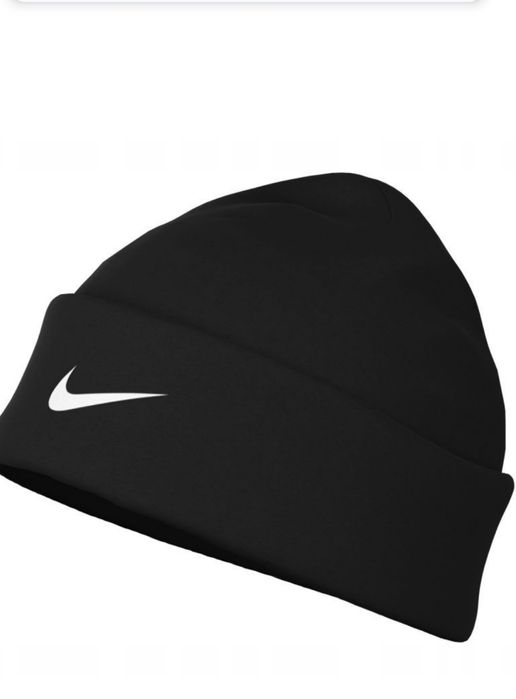 ОРИГІНАЛ шапка шапочка Nike HF6630-10 чорна осінь зима металевий свуж