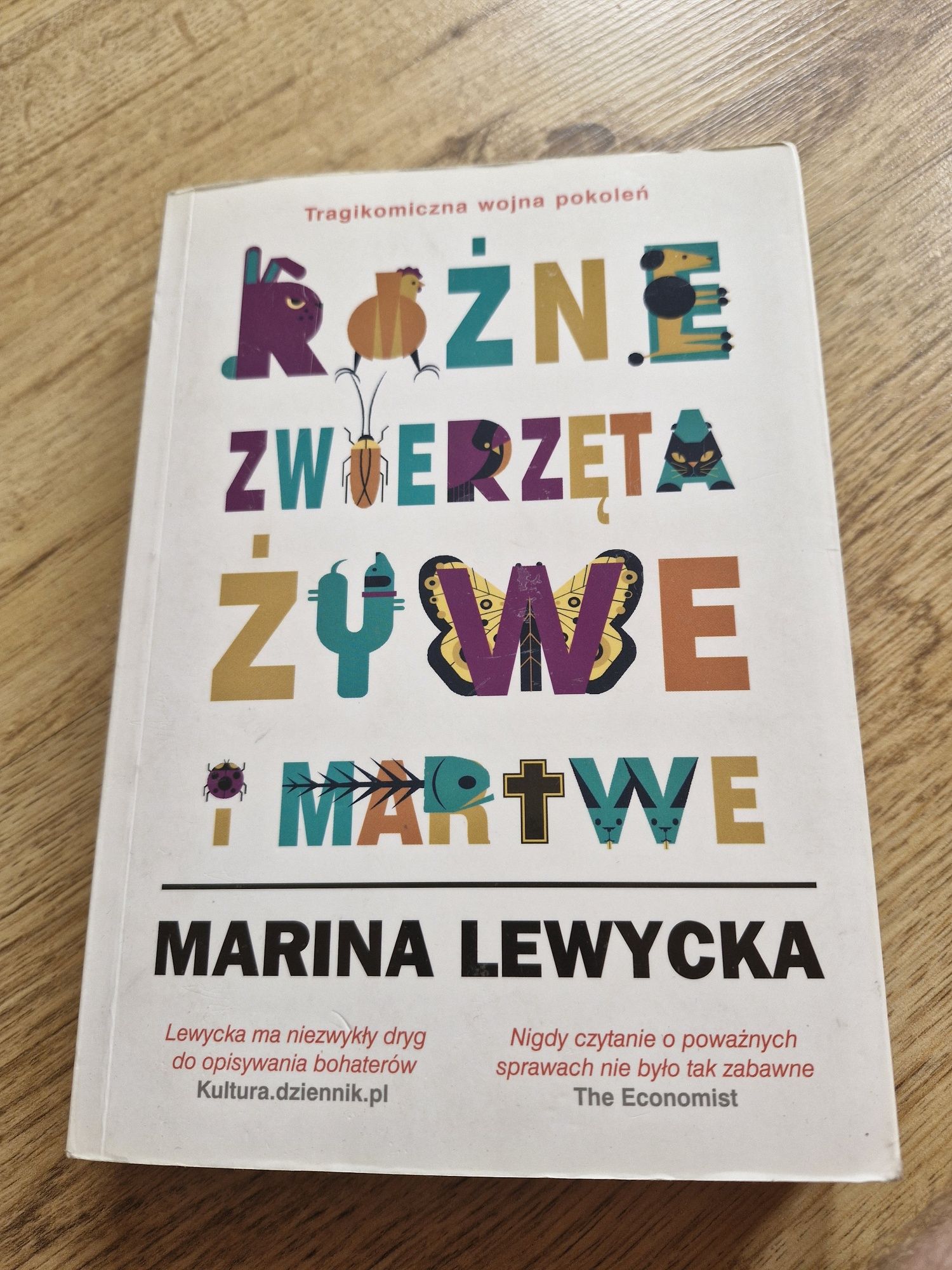 Książka "Różne zwierzęta żywe i martwe" Marina Lewycka