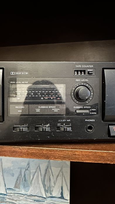 Кассетный магнитофон stereo cassette Deck TC-W 465