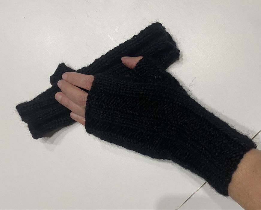 Mitenki recznie robione