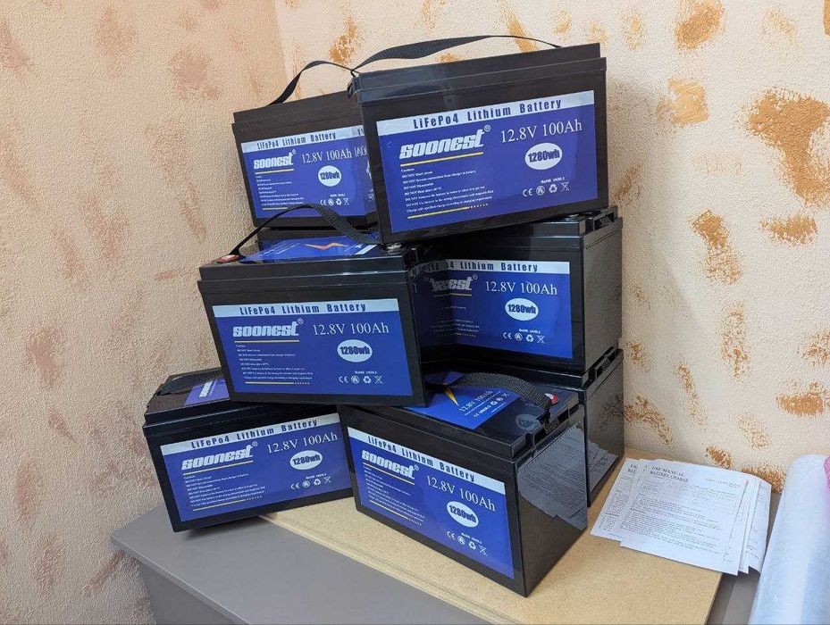 ‼️Відправимо сьогодні БЕЗКОШТОВНО акумулятор, батарея літієва, lifepo4
