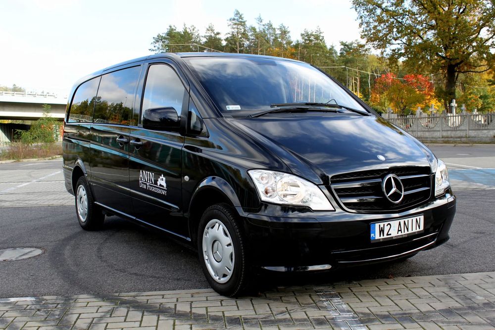 Mercedes-Benz Vito Mercedes-Benz VITO 110CDI W639 niski przebieg 47tys. km do zabudowy