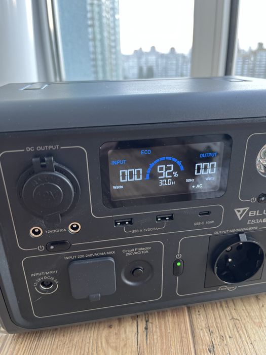 Bluetti eb3a/600вт/268вт.ч