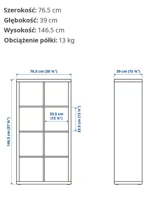 Regał kallax Ikea