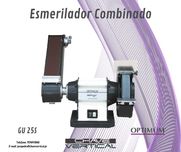 Esmerilador Combinado GU25S OPTIMUM     JR19