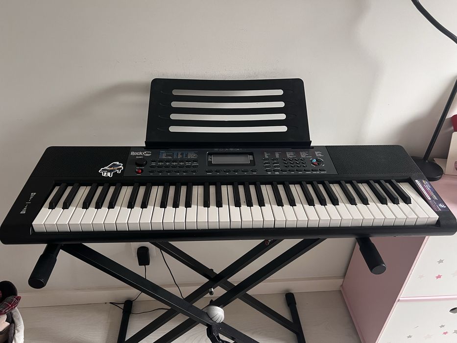 Teclado Eletronico 61 teclas RockJam