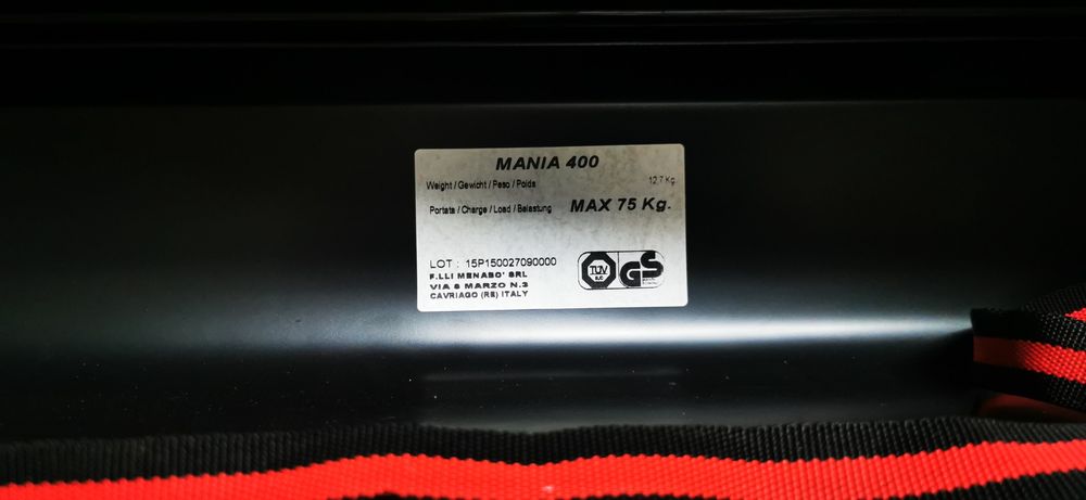 Bagageira de tejadilho Menabo 400L