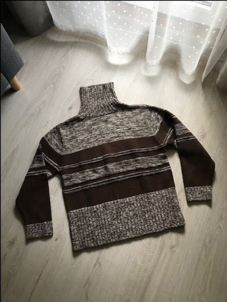 Sweter damski golf Navy r.42