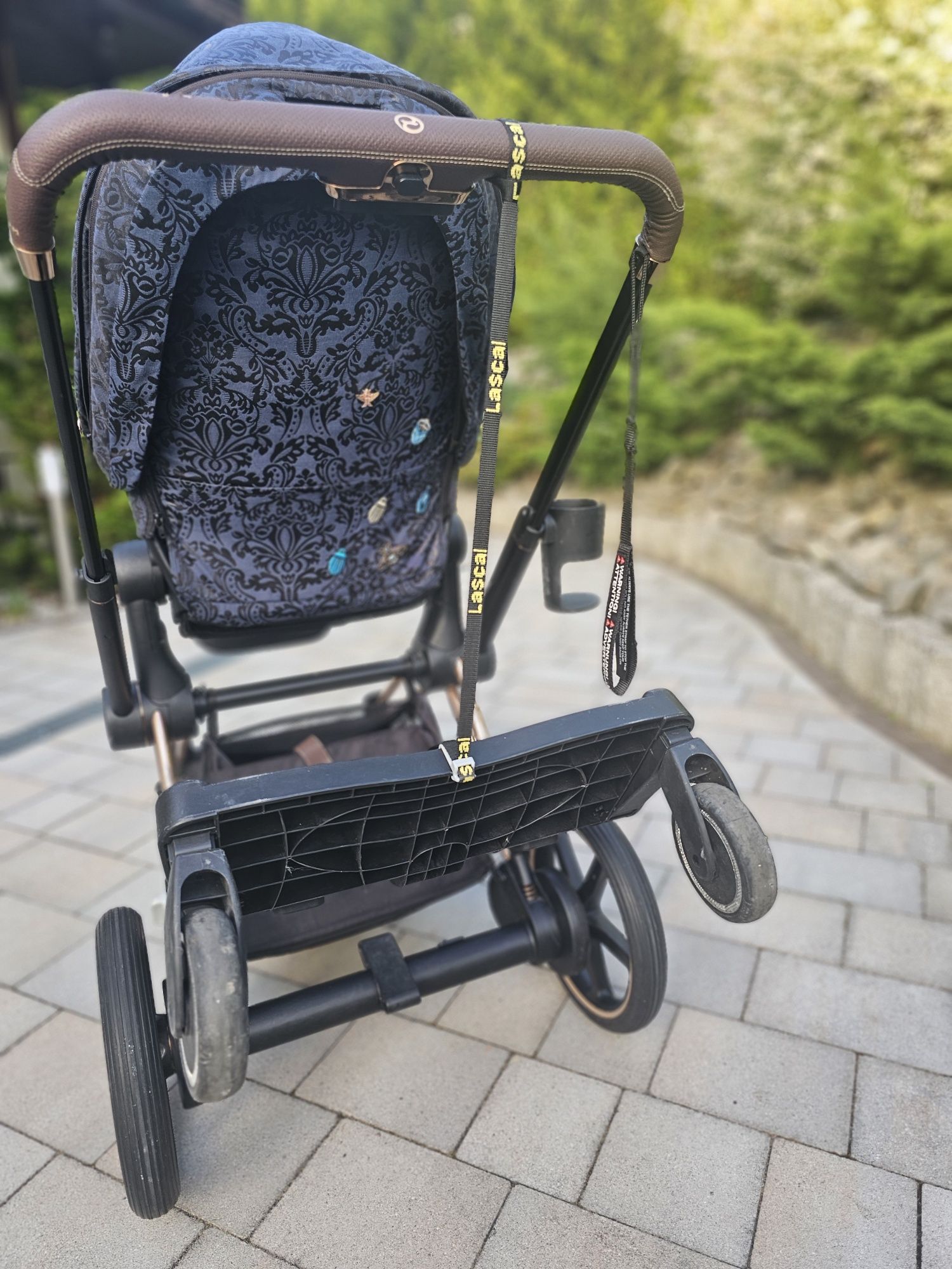 Dostawka do wozka z siodelkiem Lascal BuggyBoard Maxi+.