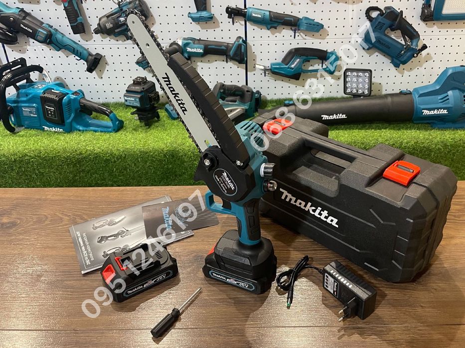 Цепная пила Makita DUC360BL 36V с маслоподачей и АКБ сучкоріз кусторіз