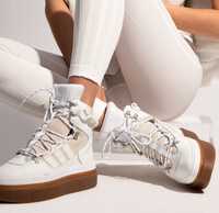 Nowe skórzane oryginalne wysokie buty Ivy Park Bayonce firmy adidas