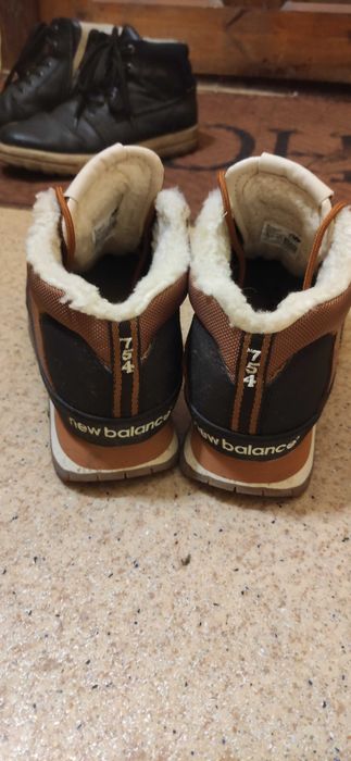 Чоловічі черевики зимові New Balance 754 H754LFT 42.5 (9US) 27 см Руді