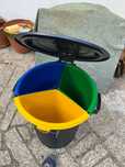 Reciclagem caixote do lixo