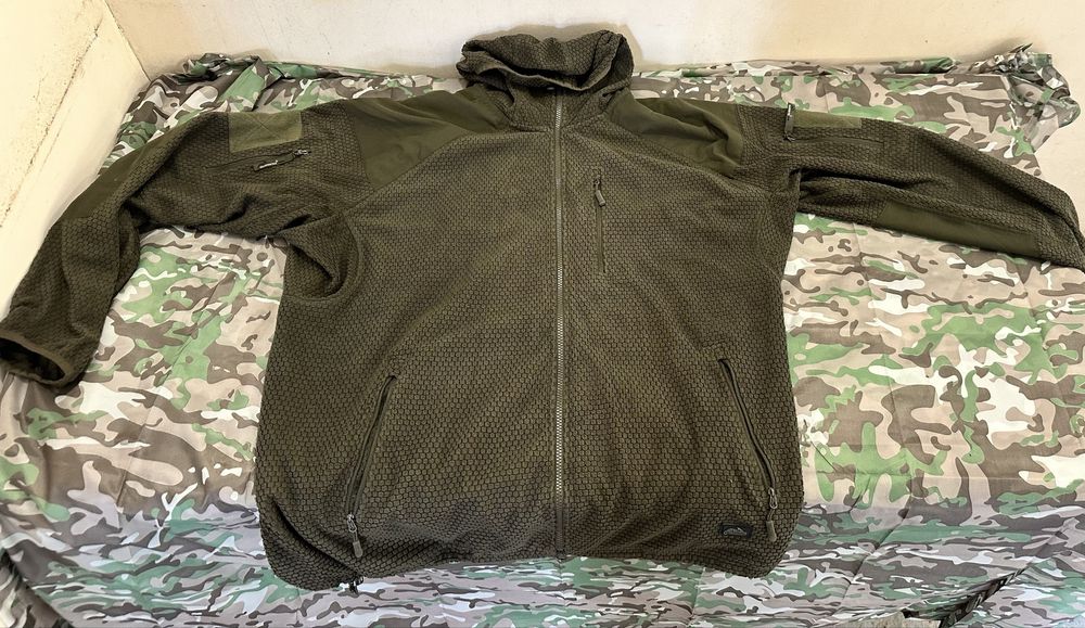 Флісова кофта helikon alpha green 3хл
