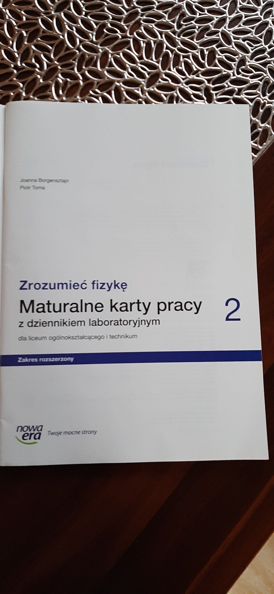 Zrozumieć fizykę maturalne karty pracy 1 i 2