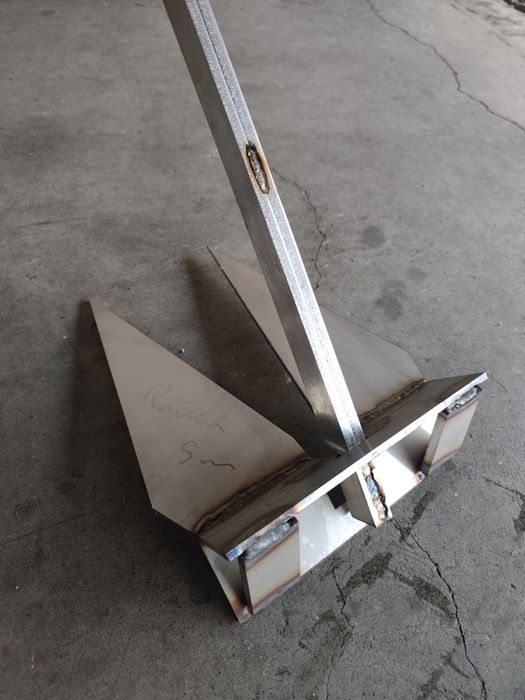 Âncora em inox para barco