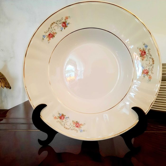 Jogo de jantar vintage da fábrica Sacavem Gilman