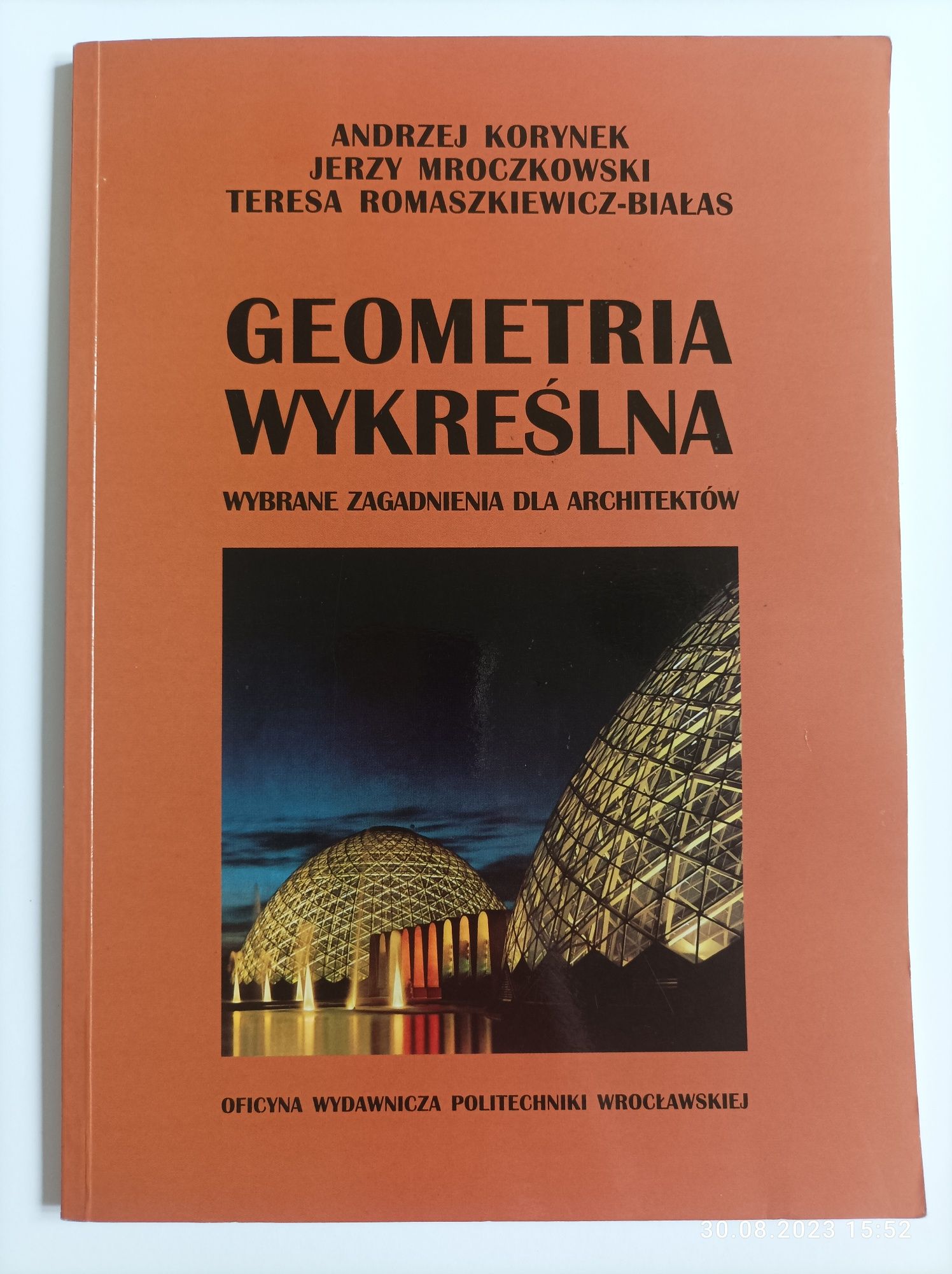 Geometria wykreślna dla architektów Mroczkowski