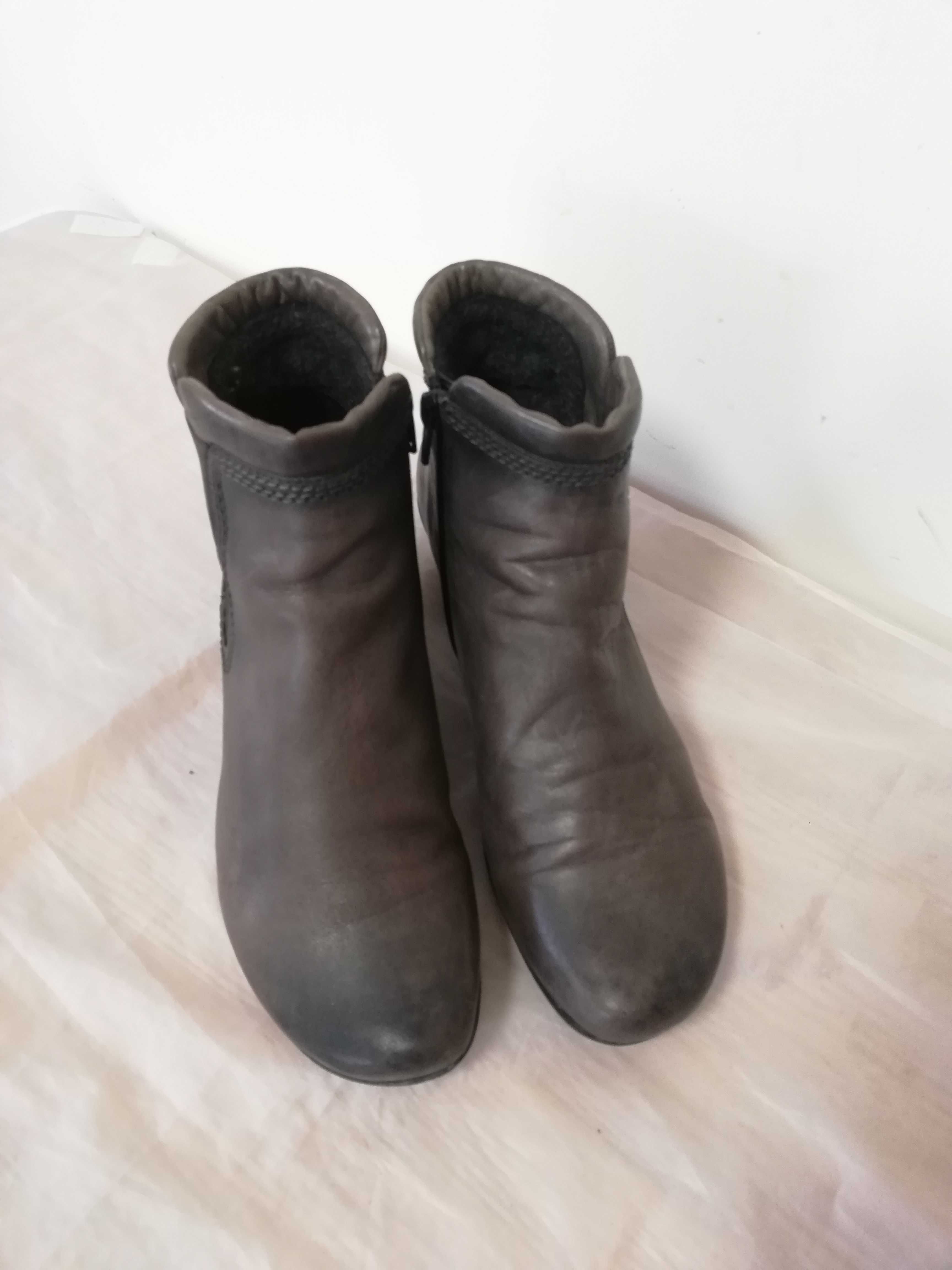 Buty botki skórzane Gabor UK 7 r. 41 , wkł 26,5 cm