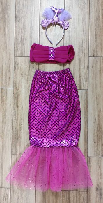 Strój rybki ze świecąca opaską