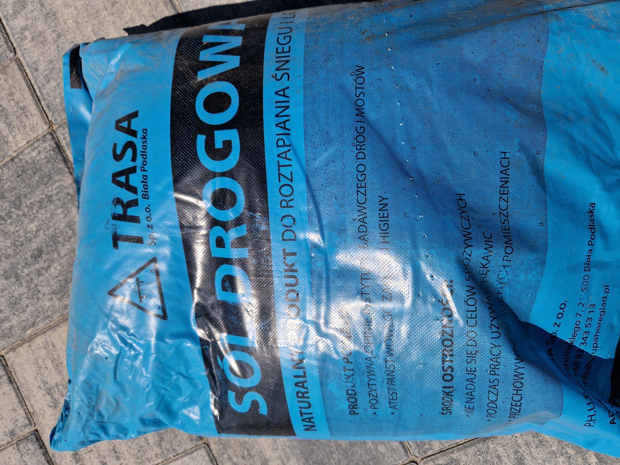 Sol drogowa 25 kg