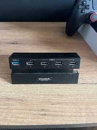 Rozdzielacz USB HUB Playstation 4 PS4 Dobe