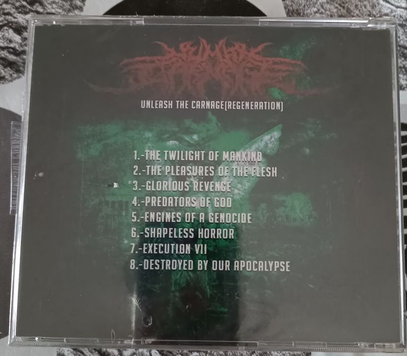 CD unleash the carnage - Regeneration