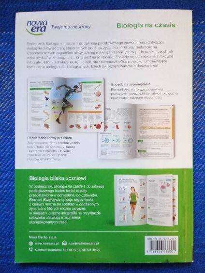 podręcznik Biologia na czasie 1 Nowa Era
