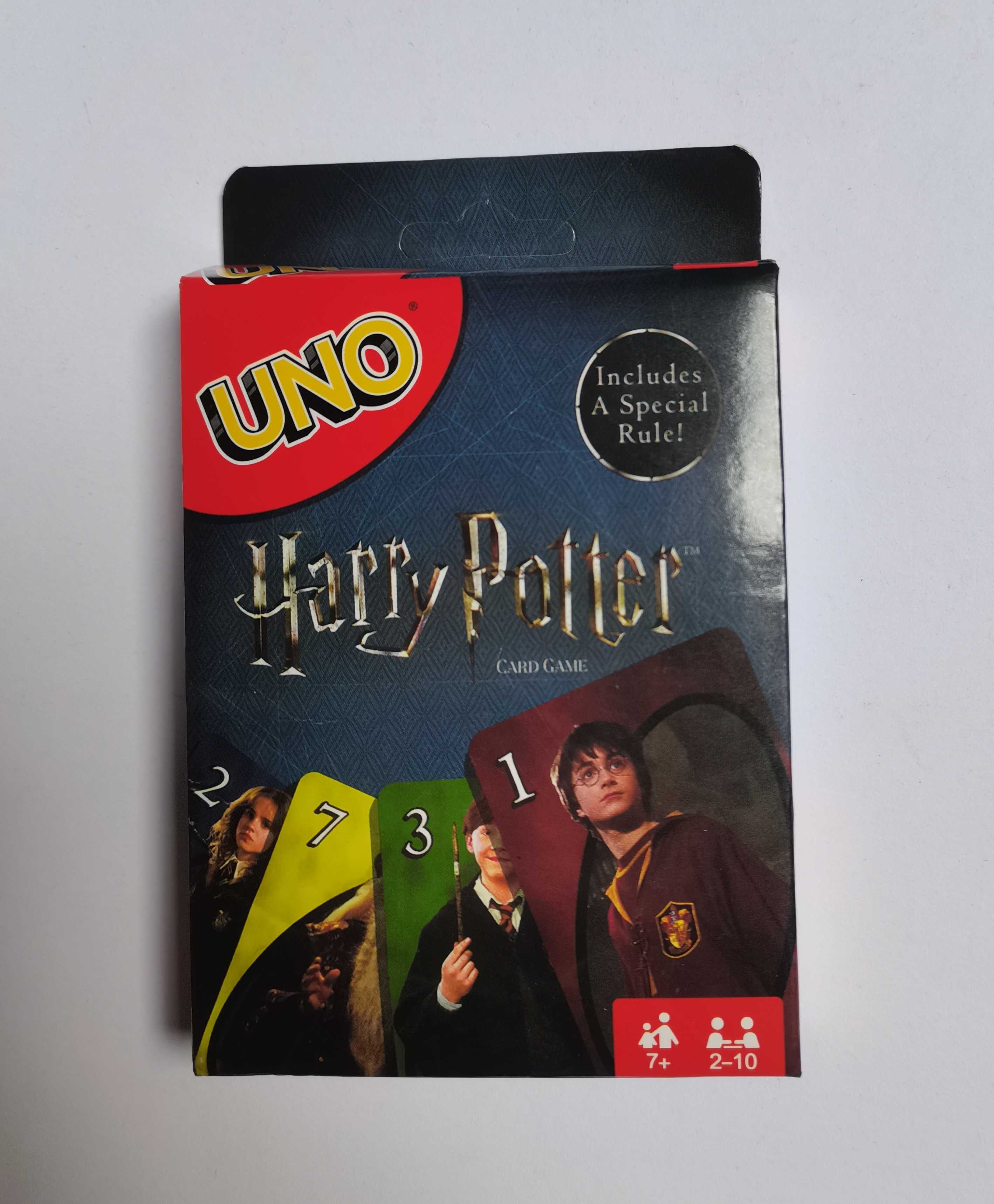 Gra karciana, karty UNO - edycja Harry Potter [nowe]