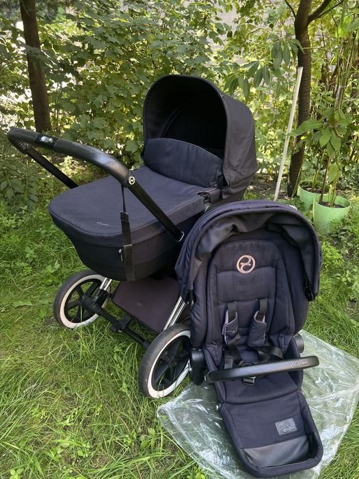 Cybex Priam platinum 2 in 1 каляска люлька прогулка коляска візок