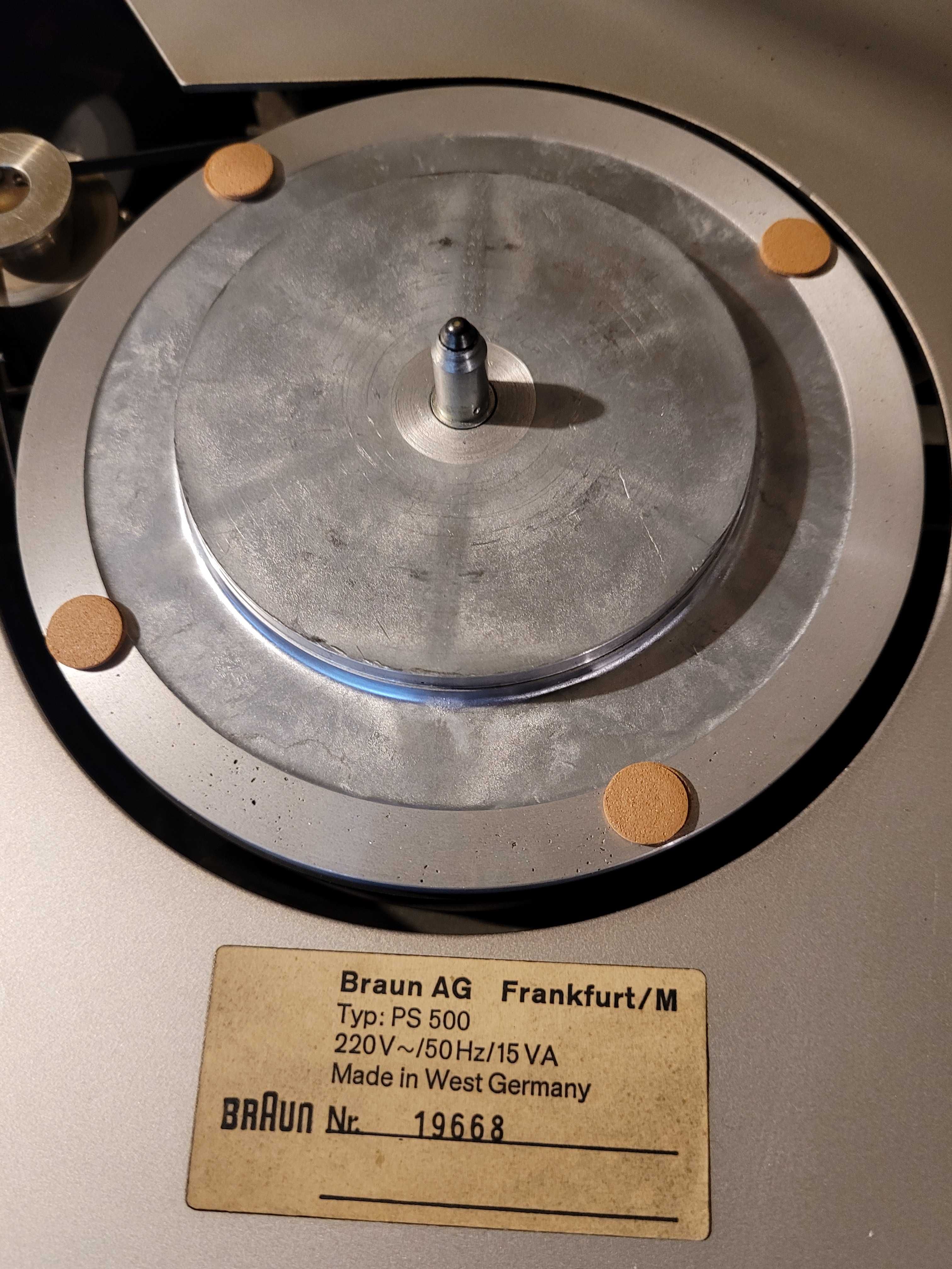 Gramofon Braun PS 500