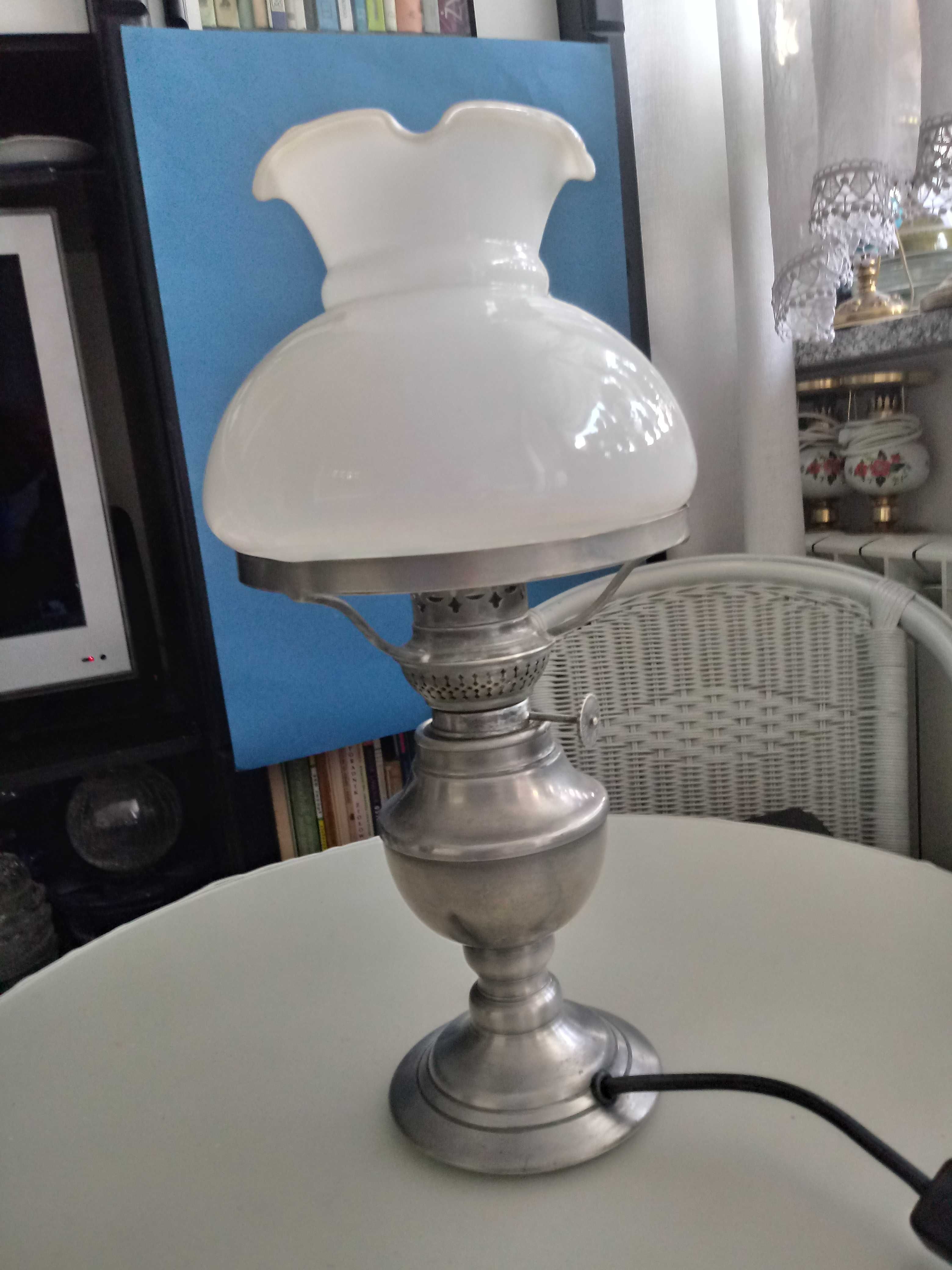 Lampa a'la naftowa, retro z Holandii (klosz do wyboru)