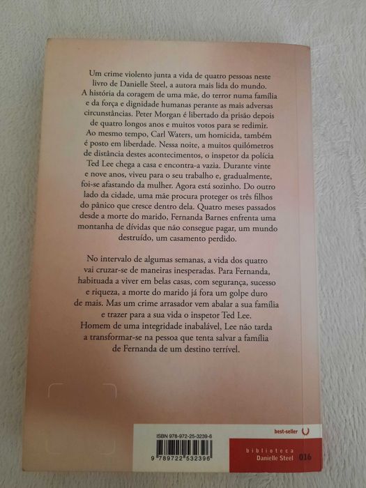 Livro Resgate, Danielle Steel