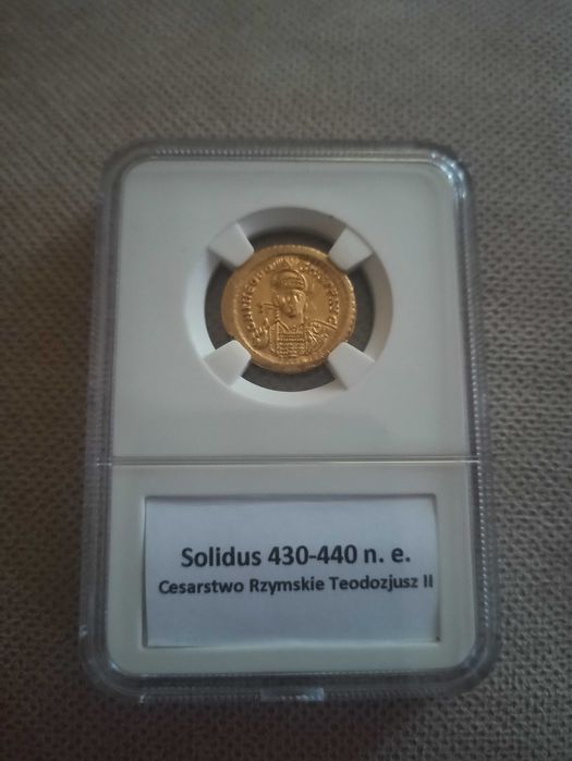 Piękny Solidus 430-440 r. n. e.