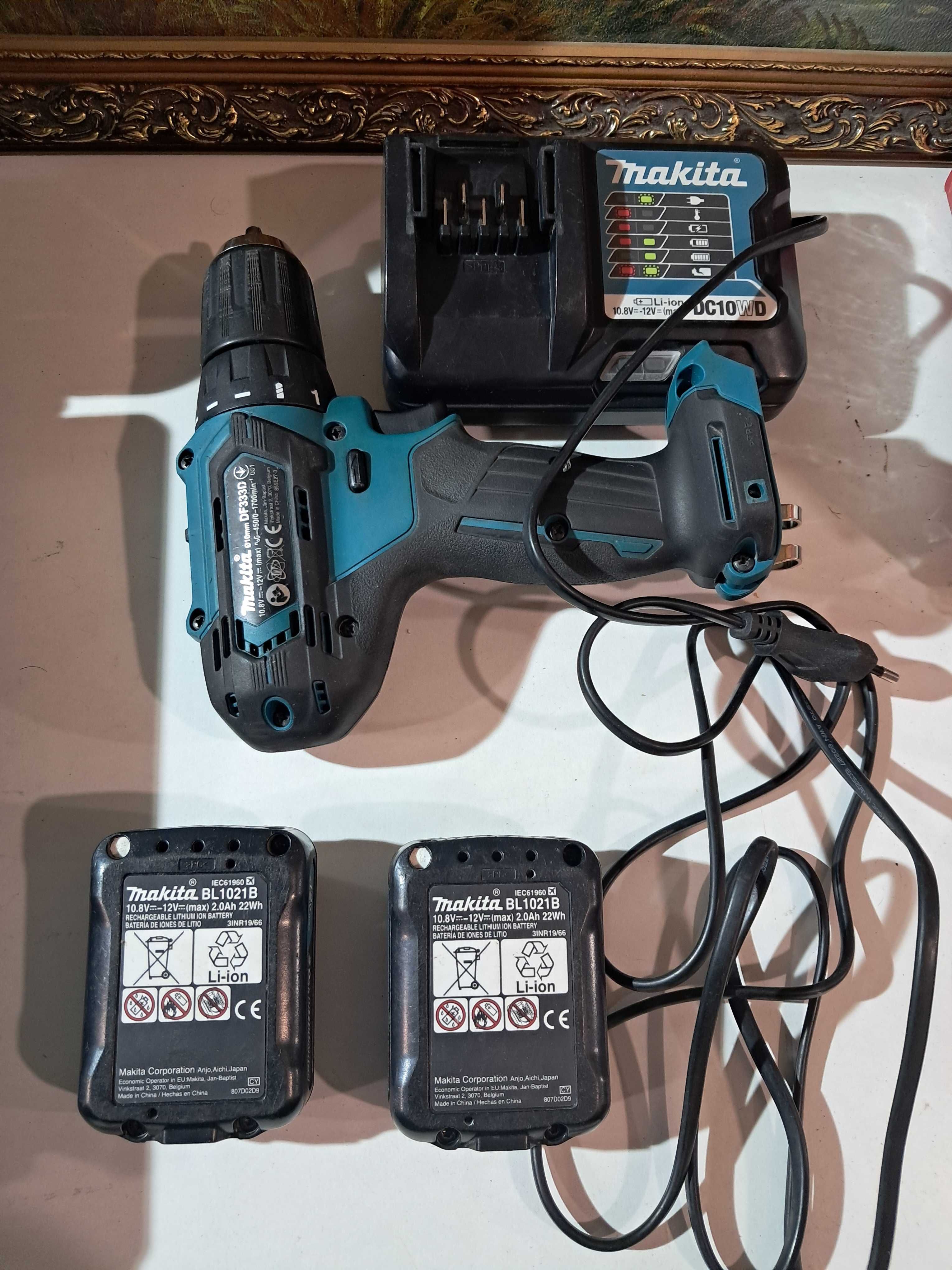 шуруповерт аккумуляторный makita DF333D