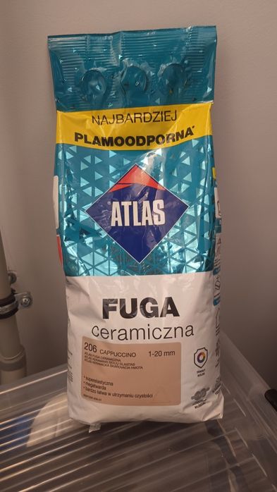 Atlas fuga ceramiczna 206 cappuccino 2KG