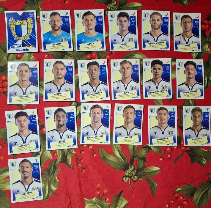 Futebol Clube de Famalicão - Cromos Panini Futebol 2020-21