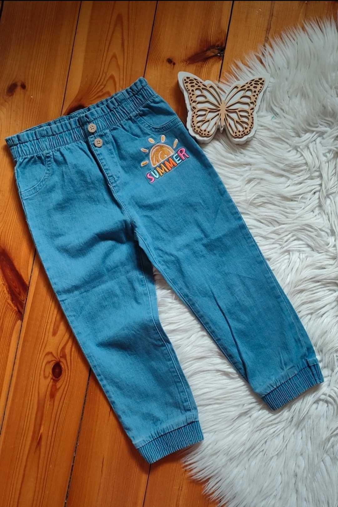 Spodnie jeans Pepco r.98
